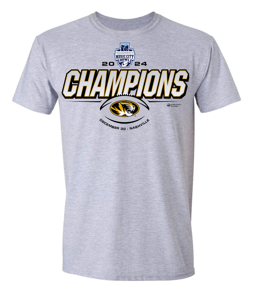 2024 TransPerfect Music City Bowl Missouri CHAMPS Grey SST