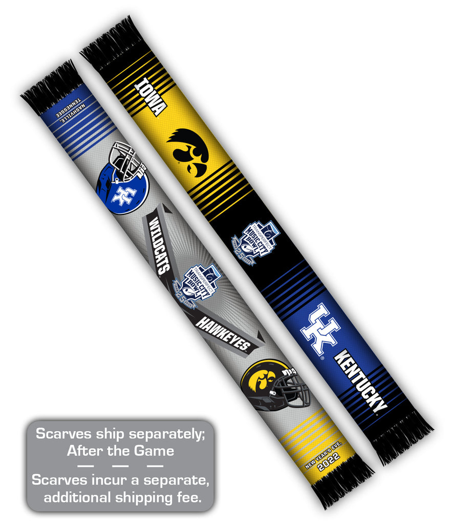 2022 Music City Bowl Double-Sided Matchup Scarf